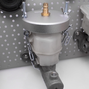 Universal Brake Bleeder Adapter with Chain Fixing