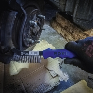 Perie curbată pentru etrieri de frână 230 mm