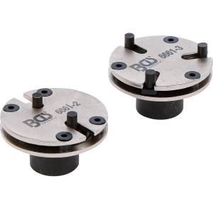Set universal adaptoare pentru retragerea pistoanelor etrierelor de frână cu 2 / 3 pini 2 piese