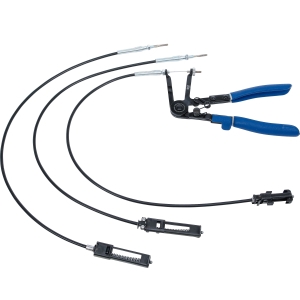Hose Clamp Pliers with Interchangeable Bowden Cables, 635–670 mm