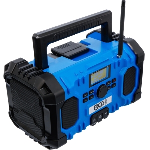 Хибридно DAB+ радио 18 V / 230 V с Bluetooth без батерия