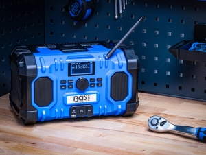 Хибридно DAB+ радио 18 V / 230 V с Bluetooth без батерия