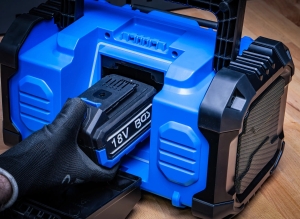 Хибридно DAB+ радио 18 V / 230 V с Bluetooth без батерия