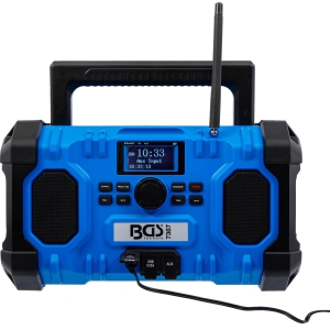 Хибридно DAB+ радио 18 V / 230 V с Bluetooth без батерия