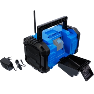 Хибридно DAB+ радио 18 V / 230 V с Bluetooth без батерия