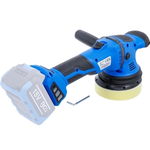 18 V Brushless Cordless Random Orbital Polisher – Without Battery