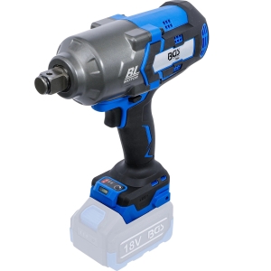 Cheie de impact cu acumulator și motor fără perii 3/4" 1200 Nm 18 V fără acumulator