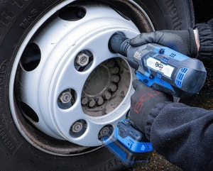 Cheie de impact cu acumulator și motor fără perii 3/4" 1200 Nm 18 V fără acumulator