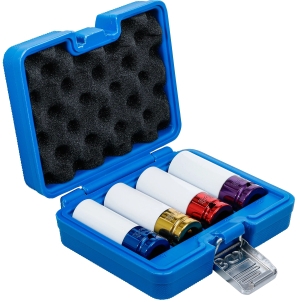 Protective Impact Socket Set 17 / 19 / 21 / 22 mm, 4 pcs (1/2")