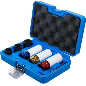 Protective Impact & Twist Socket Set 17–21 mm, 7 pcs (1/2")