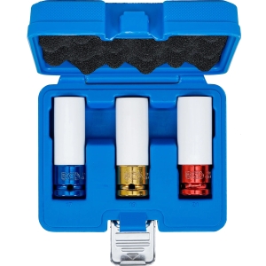 Protective Impact Socket Set 17 / 19 / 21 mm, 3 pcs (1/2")