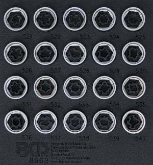 Wheel Lock Key Set for VAG, 20 pcs