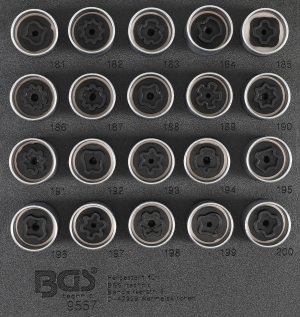 Wheel Lock Key Set for Opel Type B, 20 pcs