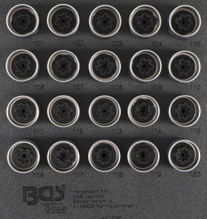 Wheel Lock Key Set for Opel Type A, 20 pcs