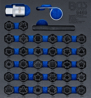 Wheel Lock Key Set for Mercedes-Benz, 35 pcs