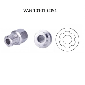 Bit tubular pentru piulițe antifurt VAG as T10101-C