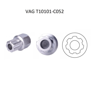 Bit tubular pentru piulițe antifurt VAG as T10101-C
