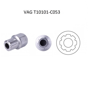 Bit tubular pentru piulițe antifurt VAG as T10101-C