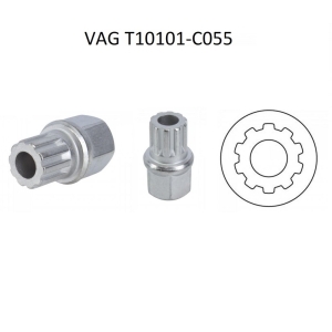 Bit tubular pentru piulițe antifurt VAG as T10101-C