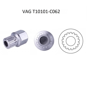 Bit tubular pentru piulițe antifurt VAG as T10101-C