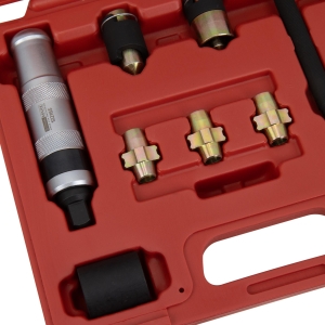 Universal Wheel Lock Removal Tool Set for Nearly All Wheel Lock Profiles and Shapes – 13 pcs