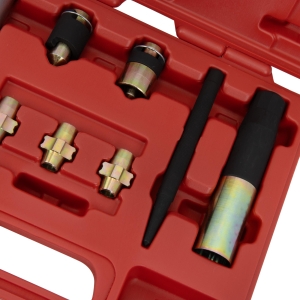 Universal Wheel Lock Removal Tool Set for Nearly All Wheel Lock Profiles and Shapes – 13 pcs