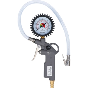 Pistol pneumatic pentru umflat anvelope din aluminiu turnat, 0–8 bar