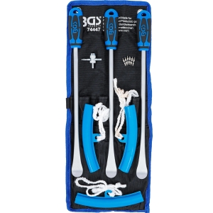 Set leviere pentru anvelope și protecții pentru jante de motocicletă – 13 piese