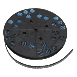 1,200 Adhesive Wheel Balancing Weights on Roll, 5 g Each, Black