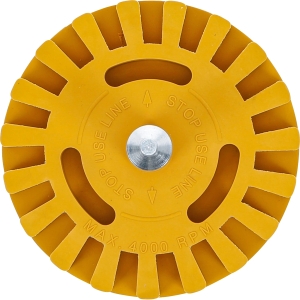 Disc radieră lamelar pentru autocolante și adeziv, Ø 100 mm