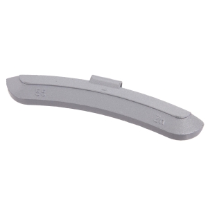 Greutăți de echilibrare din zinc cu clemă pentru jante din oțel, 50 x 55 g