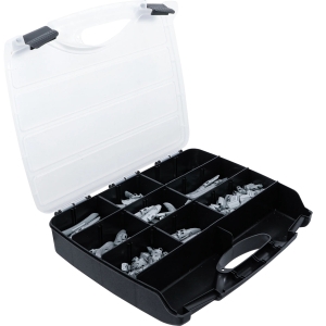 320-Piece Zinc Wheel Balancing Weight Assortment for Steel Wheels