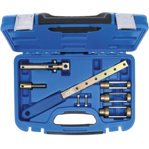 Universal Cylinder Head-Mounted Valve Spring Compressor, 7-Piece