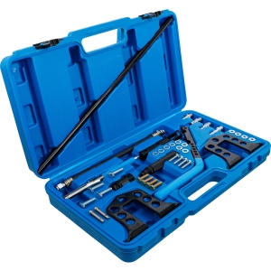 Valve Installation and Removal Set with Compressed-Air Support, 13-Piece