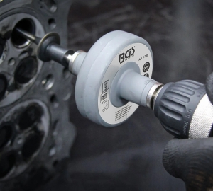 Valve Lapping Drill Attachment with 4 Rubber Adapters