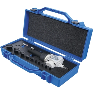 Set pneumatic pentru rodarea supapelor cu 5 adaptoare din cauciuc, 13 piese