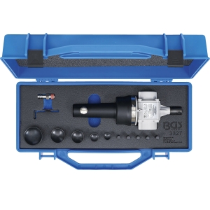 Set pneumatic pentru rodarea supapelor cu 5 adaptoare din cauciuc, 13 piese