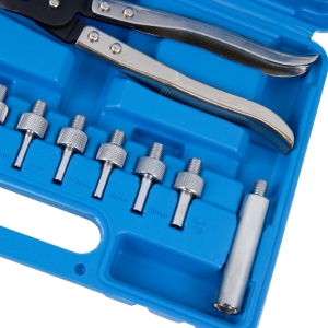 Valve Stem Seal and Valve Guide Tool Set 5–10 mm, 11-Piece