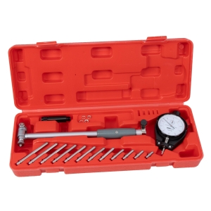 2-Point Dial Bore Gauge Set, 19-Piece, Ø 50–160 mm, 0.01 mm