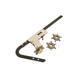 Piston Ring Groove Cleaner for Carbon Deposits, Ø 51–127 mm