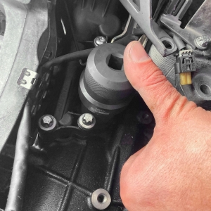 Socket for Piston Cooling Oil Control Valve, Mercedes OM651, OM654, OM656