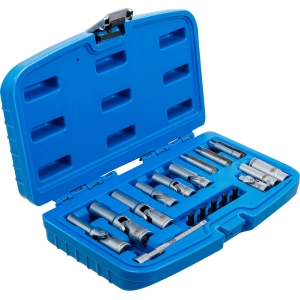Set de chei tubulare pentru bujii incandescente standard și PSG, 18 piese