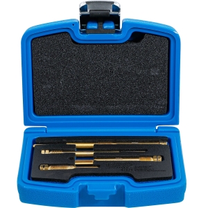Glow Plug Bore Reamer Set, M10–M12, 4-Piece