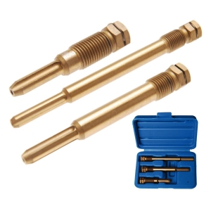 Glow Plug Bore Reamer Set, M10 and M12, 3-Piece