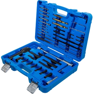 Glow Plug Removal and Thread Repair Kit, M8 and M10, 41-Piece