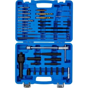 Glow Plug Removal and Thread Repair Kit, M8 and M10, 41-Piece