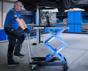 Hydraulic Double-Scissor Lift Table, 300 kg