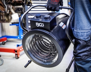 Electric Fan Heater, 9 kW, 400 V, 780 m³/h, 80 m²