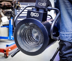Electric Fan Heater, 5 kW, 400 V, 400 m³/h, 40–60 m²