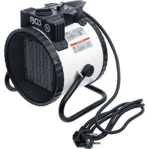 Ceramic Electric Fan Heater, 2 kW, 230 V, 190 m³/h, 10–20 m²